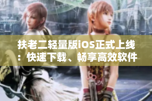 扶老二輕量版iOS正式上線：快速下載、暢享高效軟件！