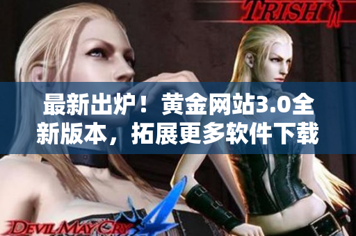 最新出爐！黃金網(wǎng)站3.0全新版本，拓展更多軟件下載資源！