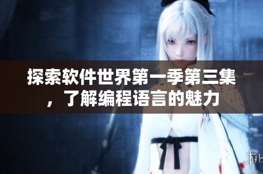 探索軟件世界第一季第三集，了解編程語言的魅力