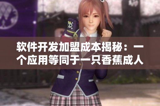 軟件開發(fā)加盟成本揭秘：一個應(yīng)用等同于一只香蕉成人用品店的加盟費(fèi)用