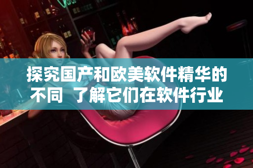 探究國產(chǎn)和歐美軟件精華的不同  了解它們在軟件行業(yè)中的差異