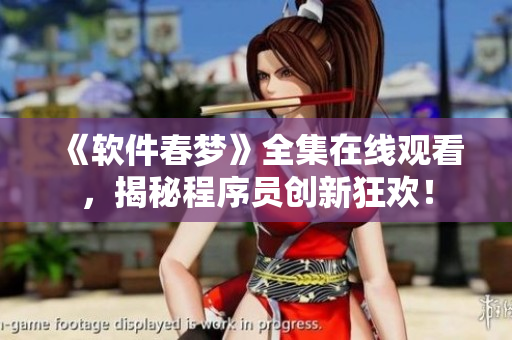 《軟件春夢》全集在線觀看，揭秘程序員創(chuàng)新狂歡！