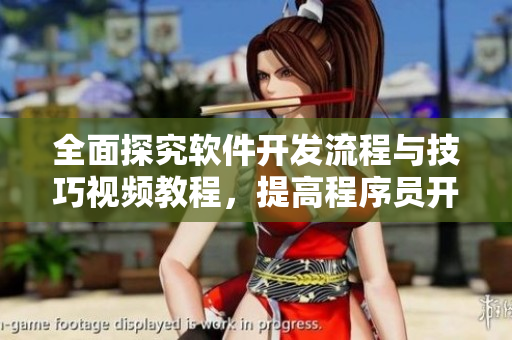 全面探究軟件開發(fā)流程與技巧視頻教程，提高程序員開發(fā)能力