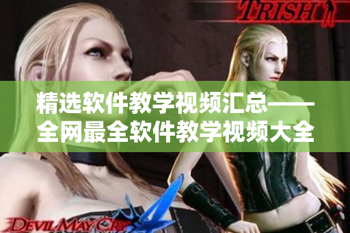 精選軟件教學視頻匯總——全網(wǎng)最全軟件教學視頻大全