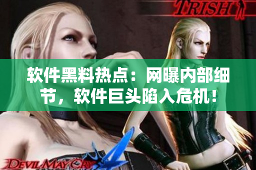 軟件黑料熱點(diǎn)：網(wǎng)曝內(nèi)部細(xì)節(jié)，軟件巨頭陷入危機(jī)！