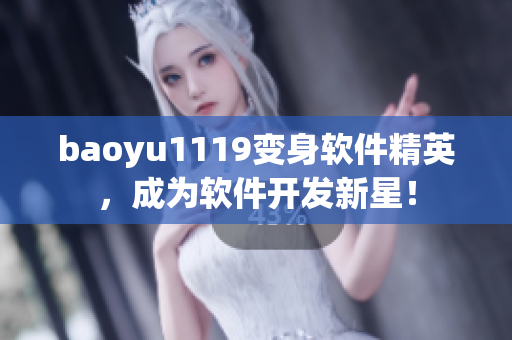 baoyu1119變身軟件精英，成為軟件開(kāi)發(fā)新星！