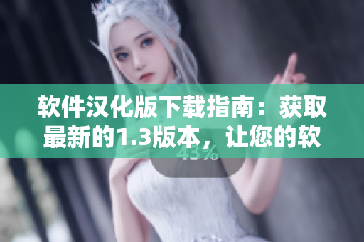 軟件漢化版下載指南：獲取最新的1.3版本，讓您的軟件體驗(yàn)更完美