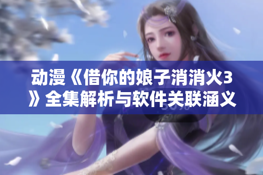 動漫《借你的娘子消消火3》全集解析與軟件關(guān)聯(lián)涵義