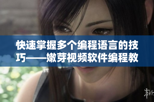 快速掌握多個編程語言的技巧——嫩芽視頻軟件編程教程