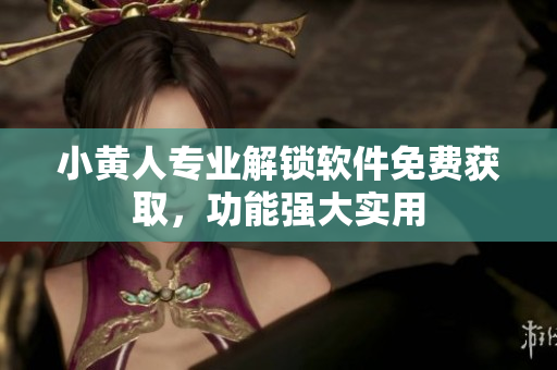 小黃人專業(yè)解鎖軟件免費獲取，功能強大實用
