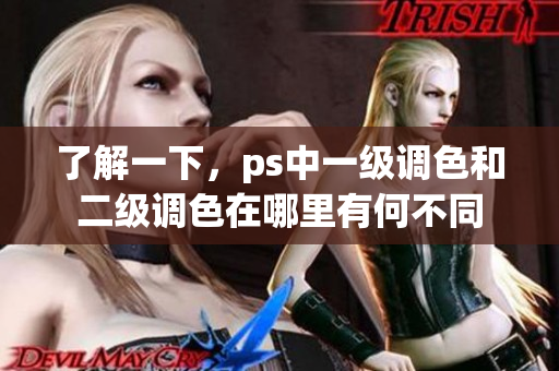 了解一下，ps中一級調(diào)色和二級調(diào)色在哪里有何不同