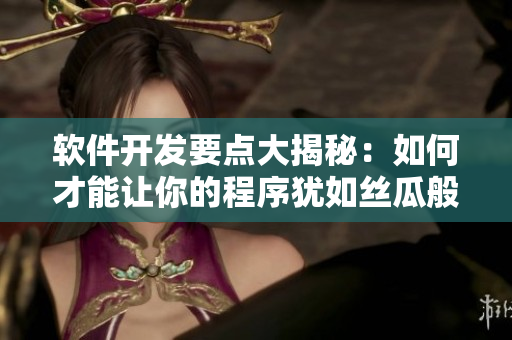 軟件開發(fā)要點大揭秘：如何才能讓你的程序猶如絲瓜般美味？