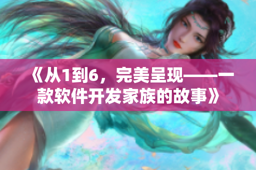 《從1到6，完美呈現(xiàn)——一款軟件開發(fā)家族的故事》
