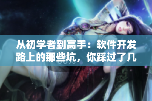 從初學(xué)者到高手：軟件開發(fā)路上的那些坑，你踩過(guò)了幾個(gè)？