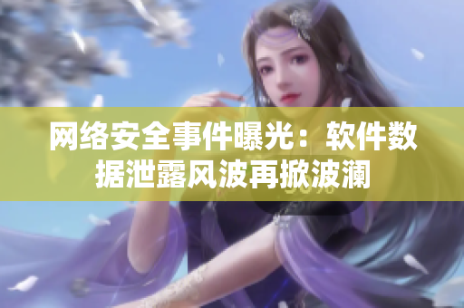 網(wǎng)絡(luò)安全事件曝光：軟件數(shù)據(jù)泄露風(fēng)波再掀波瀾