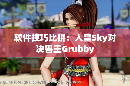 軟件技巧比拼：人皇Sky對決獸王Grubby