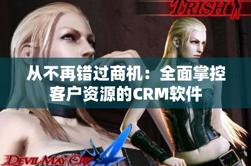 從不再錯(cuò)過商機(jī)：全面掌控客戶資源的CRM軟件