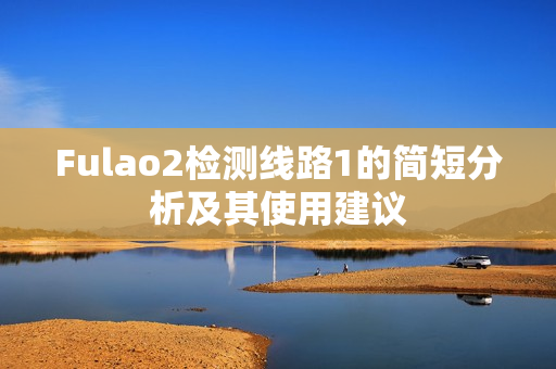 Fulao2檢測線路1的簡短分析及其使用建議