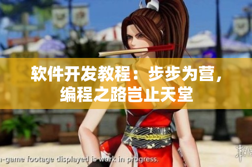 軟件開發(fā)教程：步步為營(yíng)，編程之路豈止天堂