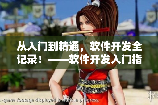 從入門到精通，軟件開發(fā)全記錄！——軟件開發(fā)入門指南
