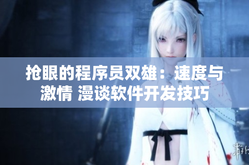 搶眼的程序員雙雄：速度與激情 漫談軟件開(kāi)發(fā)技巧