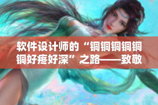 軟件設計師的“銅銅銅銅銅銅好疼好深”之路——致敬技術探索與突破