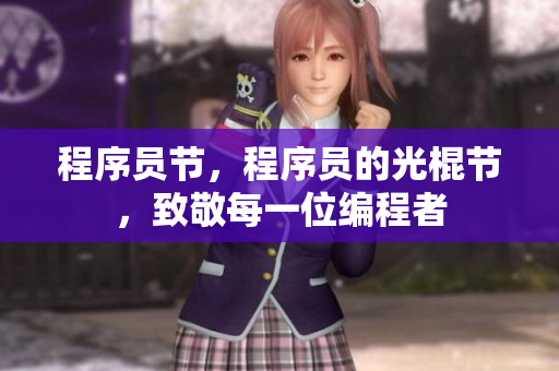 程序員節(jié)，程序員的光棍節(jié)，致敬每一位編程者