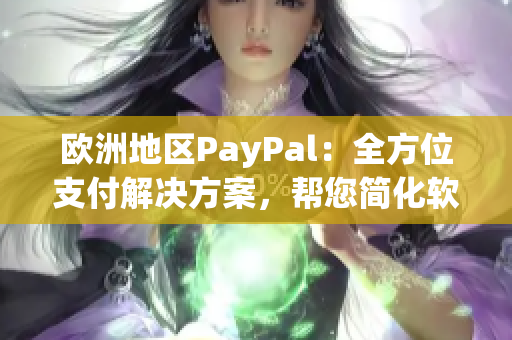 歐洲地區(qū)PayPal：全方位支付解決方案，幫您簡化軟件購買流程