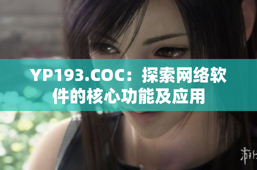 YP193.COC：探索網(wǎng)絡軟件的核心功能及應用