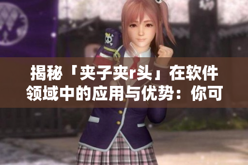 揭秘「夾子夾r頭」在軟件領域中的應用與優(yōu)勢：你可能不知道的軟件工具！