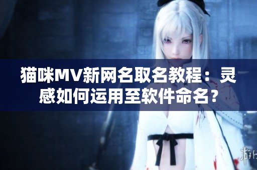 貓咪MV新網(wǎng)名取名教程：靈感如何運(yùn)用至軟件命名？