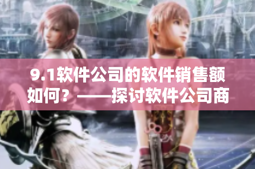 9.1軟件公司的軟件銷售額如何？——探討軟件公司商業(yè)成功的關(guān)鍵特質(zhì)