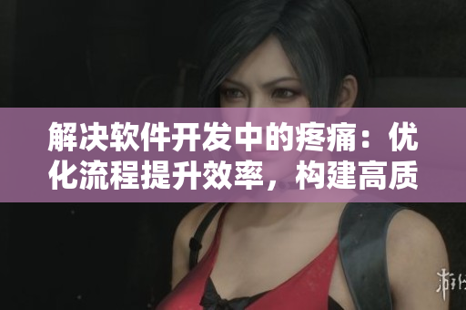 解決軟件開(kāi)發(fā)中的疼痛：優(yōu)化流程提升效率，構(gòu)建高質(zhì)量項(xiàng)目