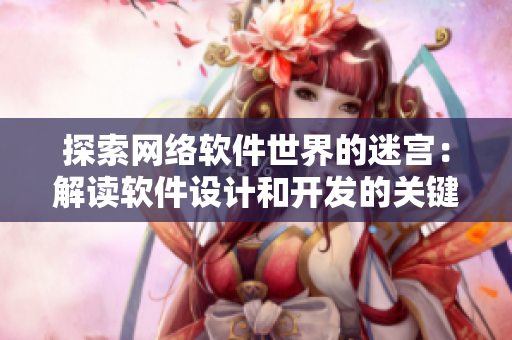 探索網(wǎng)絡(luò)軟件世界的迷宮：解讀軟件設(shè)計和開發(fā)的關(guān)鍵路徑
