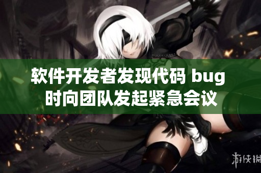 軟件開發(fā)者發(fā)現(xiàn)代碼 bug 時向團隊發(fā)起緊急會議