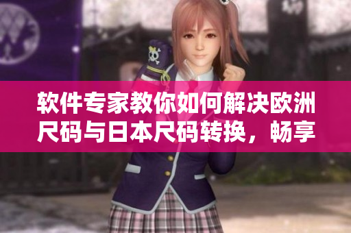 軟件專家教你如何解決歐洲尺碼與日本尺碼轉(zhuǎn)換，暢享跨國(guó)軟件開發(fā)之路！