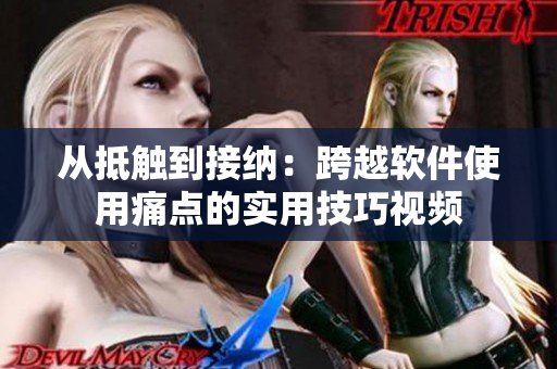 從抵觸到接納：跨越軟件使用痛點(diǎn)的實(shí)用技巧視頻