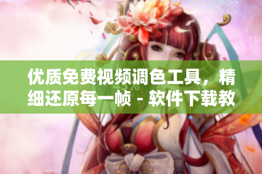 優(yōu)質(zhì)免費視頻調(diào)色工具，精細(xì)還原每一幀 - 軟件下載教程
