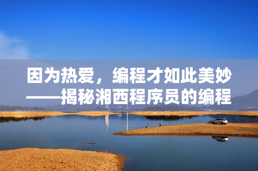 因為熱愛，編程才如此美妙——揭秘湘西程序員的編程日記