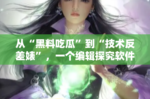 從“黑料吃瓜”到“技術(shù)反差婊”，一個編輯探究軟件開發(fā)成功的關(guān)鍵