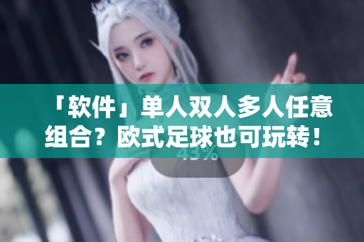 「軟件」單人雙人多人任意組合？歐式足球也可玩轉(zhuǎn)！