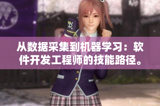 從數(shù)據(jù)采集到機器學習：軟件開發(fā)工程師的技能路徑。