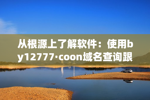 從根源上了解軟件：使用by12777·coon域名查詢跟蹤軟件的源頭