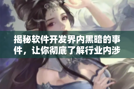 揭秘軟件開發(fā)界內(nèi)黑暗的事件，讓你徹底了解行業(yè)內(nèi)涉黑現(xiàn)狀!