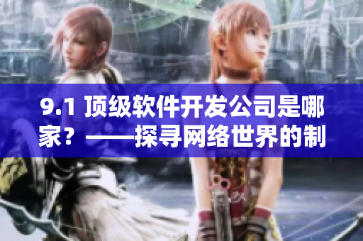 9.1 頂級(jí)軟件開(kāi)發(fā)公司是哪家？——探尋網(wǎng)絡(luò)世界的制作巨頭