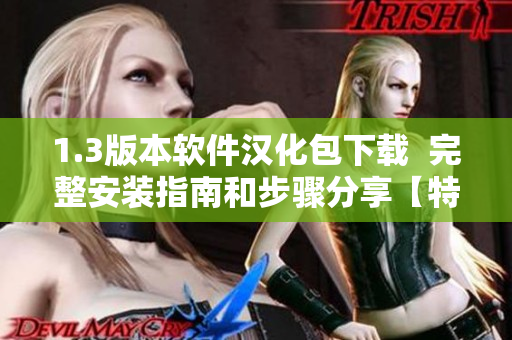1.3版本軟件漢化包下載  完整安裝指南和步驟分享【特別推薦】