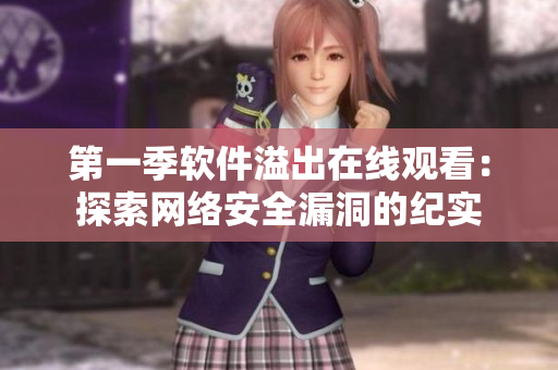 第一季軟件溢出在線觀看：探索網(wǎng)絡安全漏洞的紀實