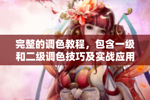 完整的調色教程，包含一級和二級調色技巧及實戰(zhàn)應用，適用于大片視頻制作。