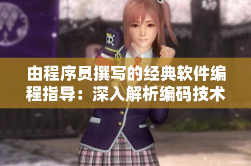 由程序員撰寫的經(jīng)典軟件編程指導：深入解析編碼技術(shù)