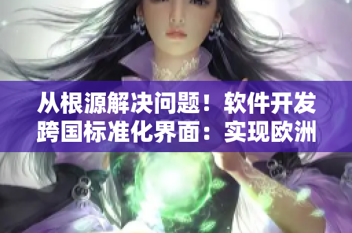從根源解決問題！軟件開發(fā)跨國標(biāo)準(zhǔn)化界面：實(shí)現(xiàn)歐洲、日本、美國尺碼專線！